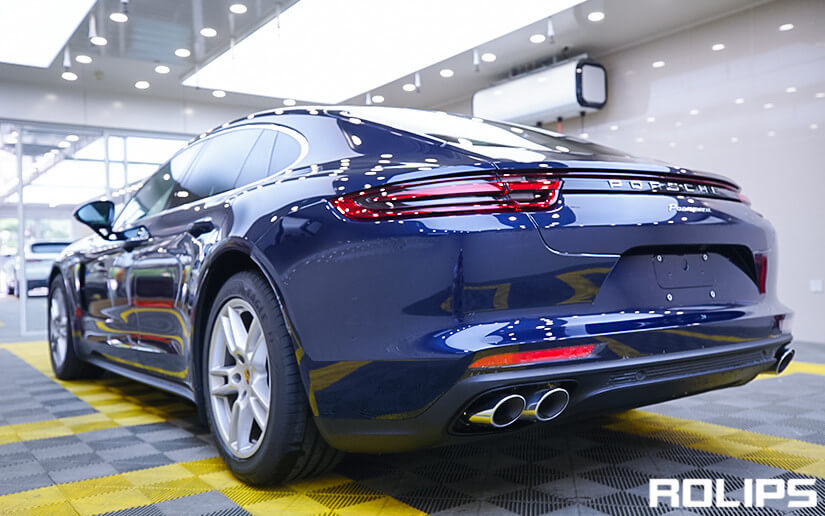 保時捷帕拉梅拉貼ROLIPS車衣好看嗎