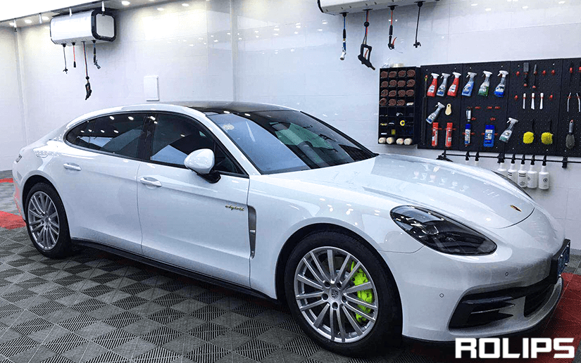 白色車貼ROLIPS隱形車衣抗黃變能力怎么樣？（14）