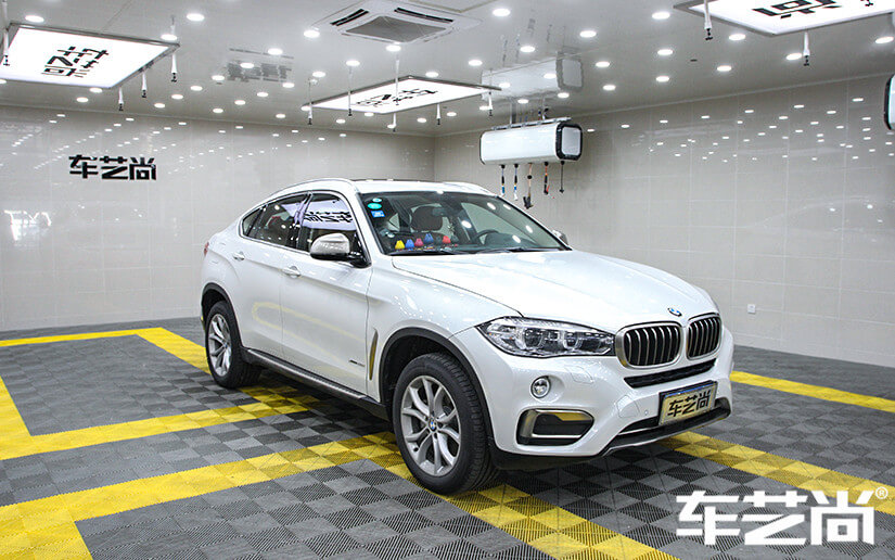 寶馬X6貼威固隱形車衣效果圖（3）