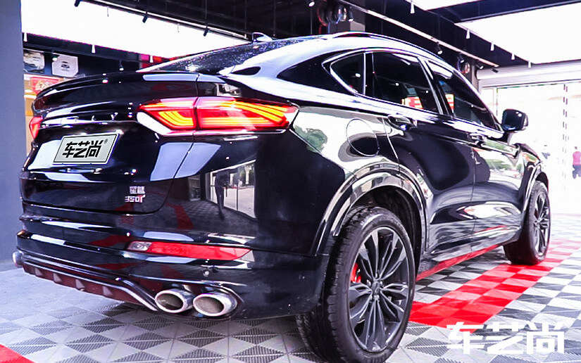 吉利貼隱形車衣后視效果圖展示