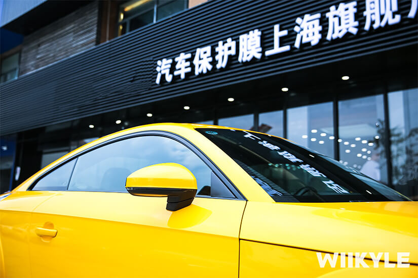 WIIKYLE車衣使用TPU材質，改善了之前黃變的缺點