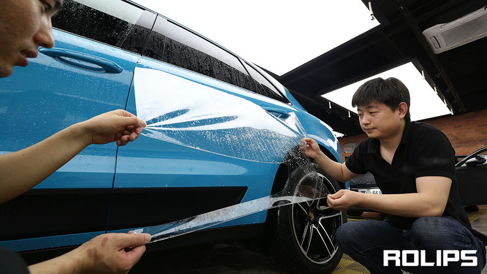 汽車貼ROLIPS隱形車衣的細節