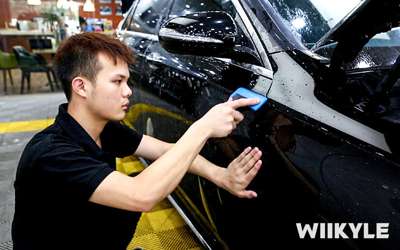 WIIKYLE車衣專用的刮板除水工具