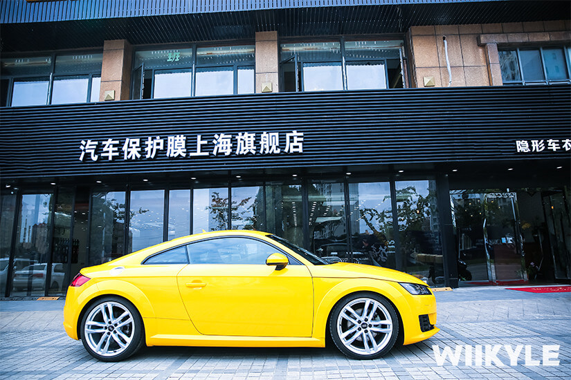 WIIKYLE車衣采用TPU材質，韌性更好