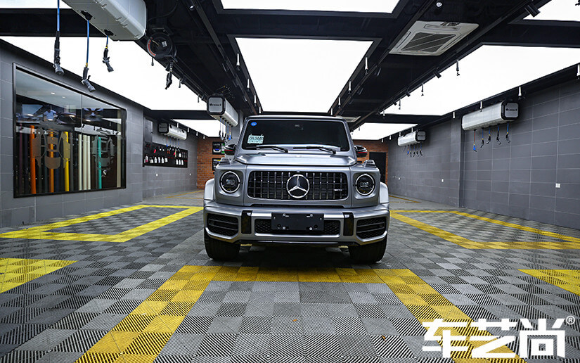 奔馳AMG裝貼威固隱形車衣效果圖（2）