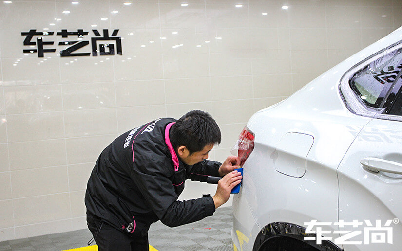 隱形車衣的專業施工步驟是怎么樣的？（圖九）