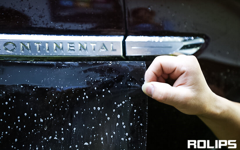 ROLIPS車衣施工的細節展示