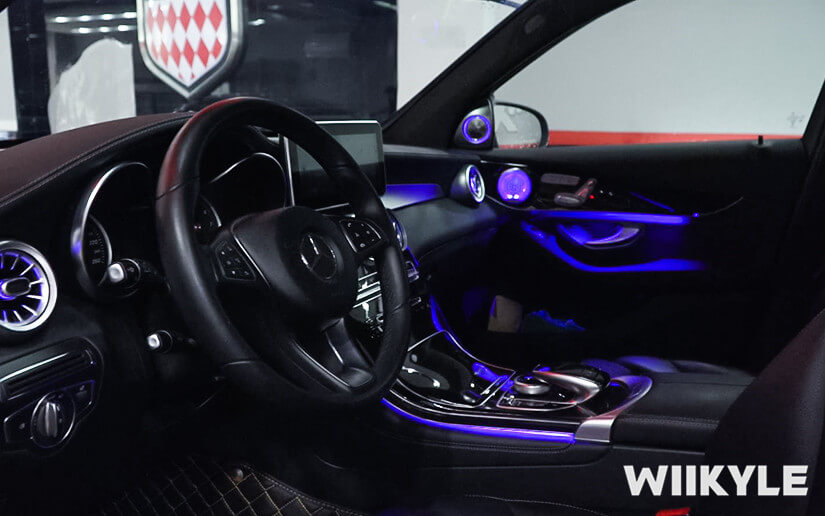 奔馳施工WIIKYLE車衣內飾圖