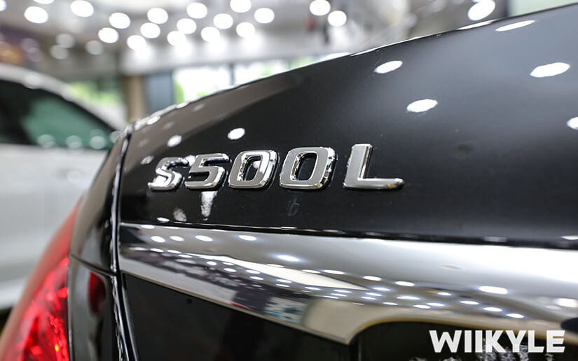 奔馳汽車貼WIIKYLE隱形車衣施工效果展示（二）