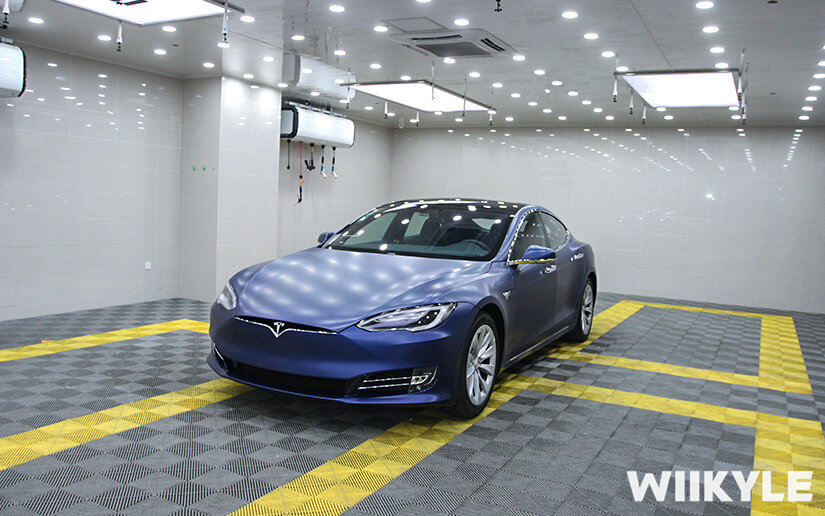 特斯拉貼隱形車衣效果圖展示（圖三）