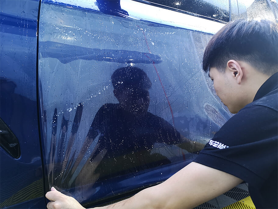 威固隱形車衣有更精準的裁膜技術