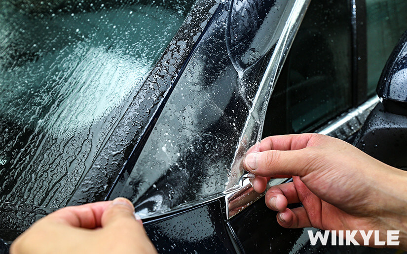 保時捷施工WIIKYLE專車專用漆面保護膜展示圖（十三）