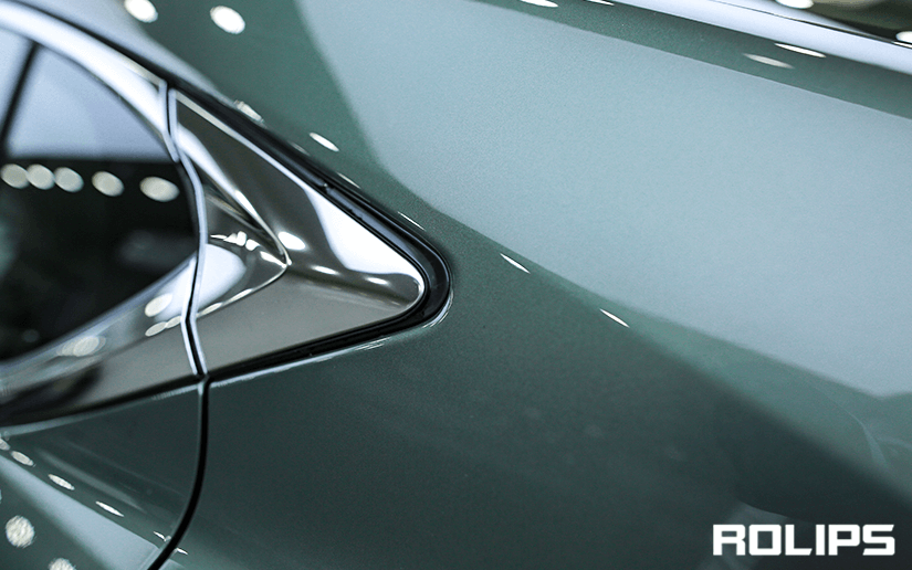 雷克薩斯貼ROLIPS隱形車衣的細節展示圖