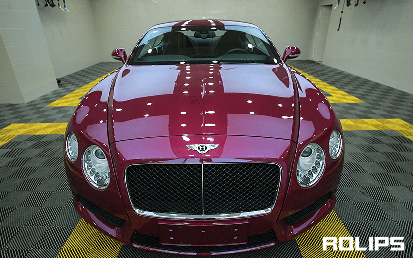 賓利車貼ROLIPS車衣的效果怎么樣