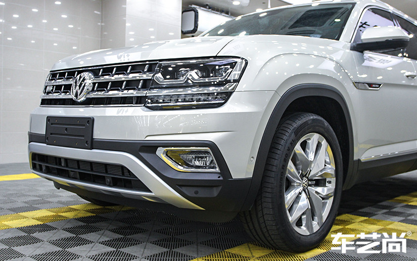 大眾途昂選擇威固漆面保護膜效果圖（圖一）