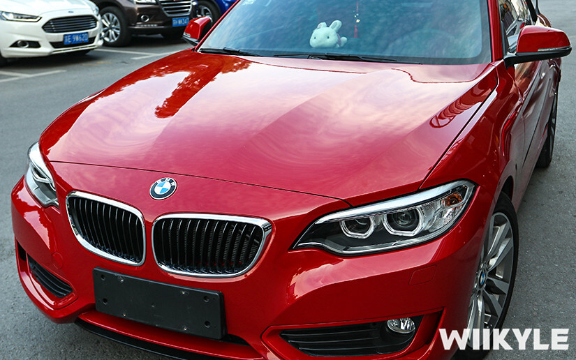 寶馬2系貼隱形車衣效果怎么樣？（圖八）