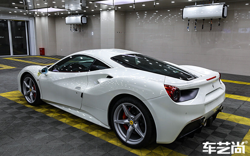 法拉利488貼威固膜效果圖（八）