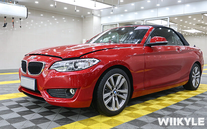 寶馬2系貼隱形車衣效果怎么樣？（圖七）