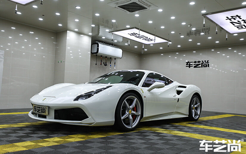 法拉利488貼威固膜效果圖（十一）