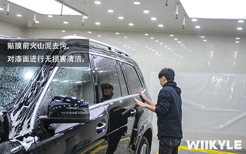 怎么樣讓奔馳GLS400的漆面增加光澤度（圖三）