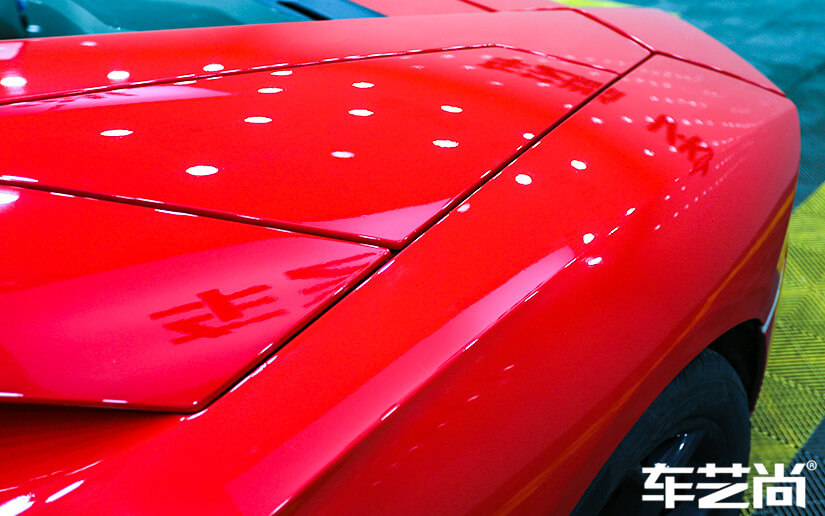 蘭博基尼貼威固漆面保護膜效果圖展示（5）