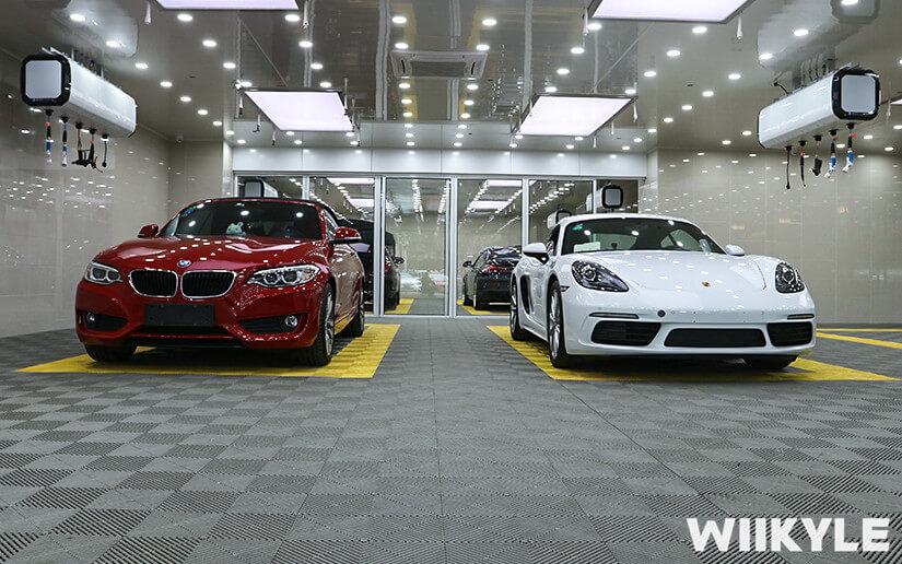 保時捷718施工WIIKYLE漆面保護膜效果展示圖（19）