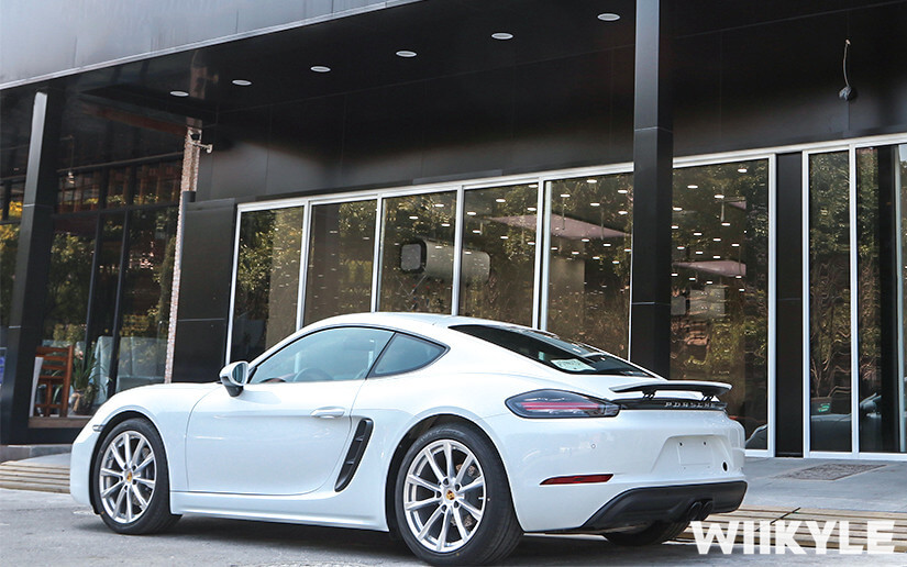 保時捷718施工WIIKYLE漆面保護膜效果展示圖（14）