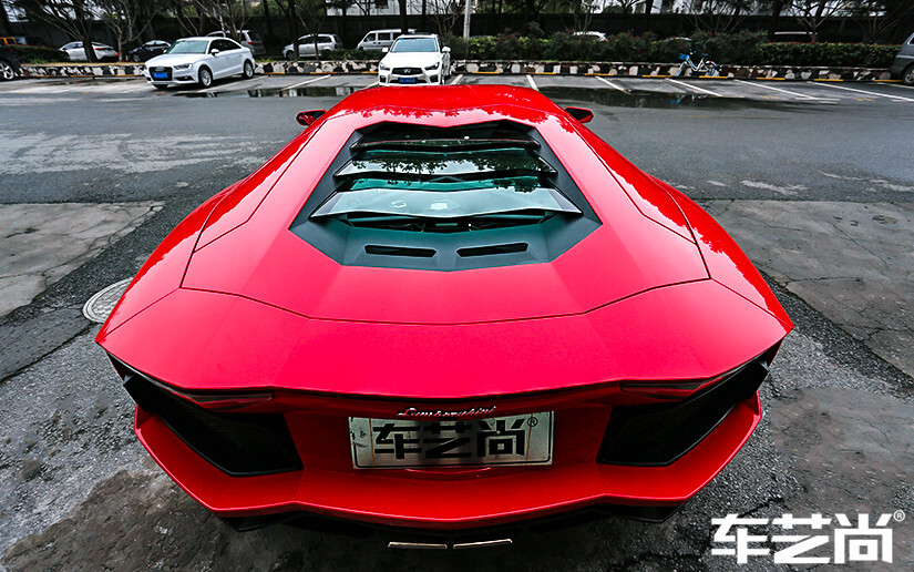 蘭博基尼貼威固漆面保護膜效果圖展示（8）