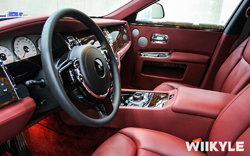 勞斯萊斯古思特在上海汽車貼膜店施工效果（圖三）