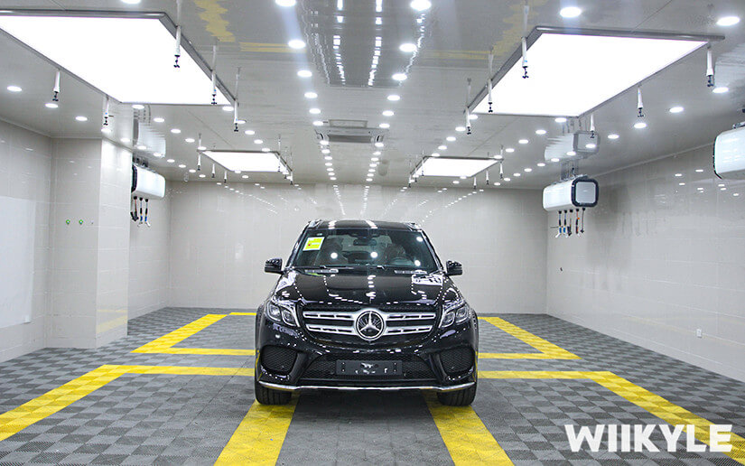 奔馳GLS400施工WIIKYLE隱形車衣效果圖（二）