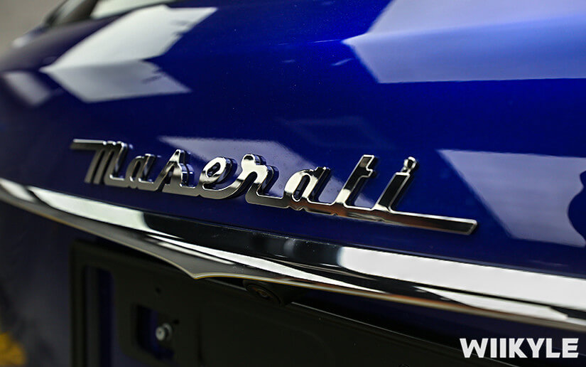 瑪莎拉蒂施工WIIKYLE漆面保護膜效果圖（二）