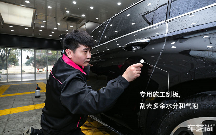 汽車貼龍膜隱形車衣的施工效果怎么樣？（5）