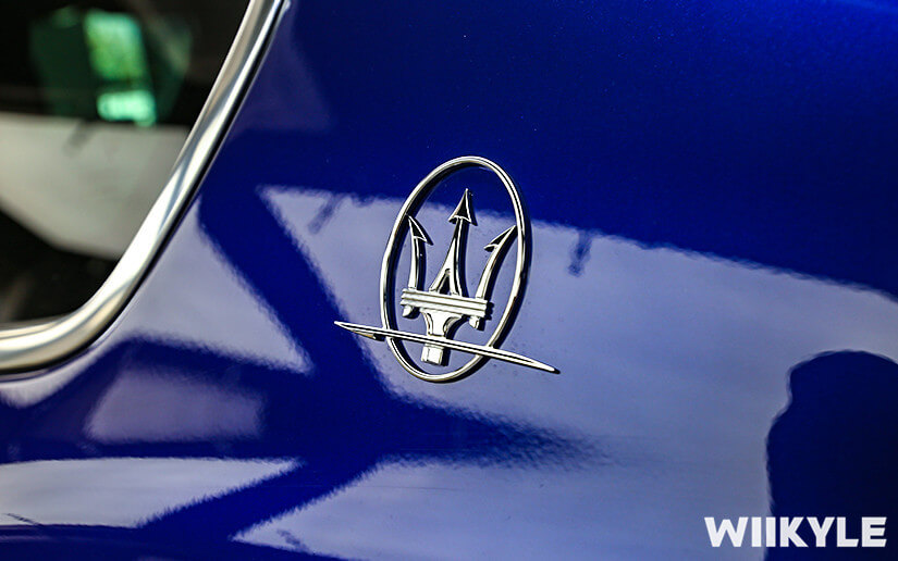 瑪莎拉蒂施工WIIKYLE漆面保護膜效果圖（四）