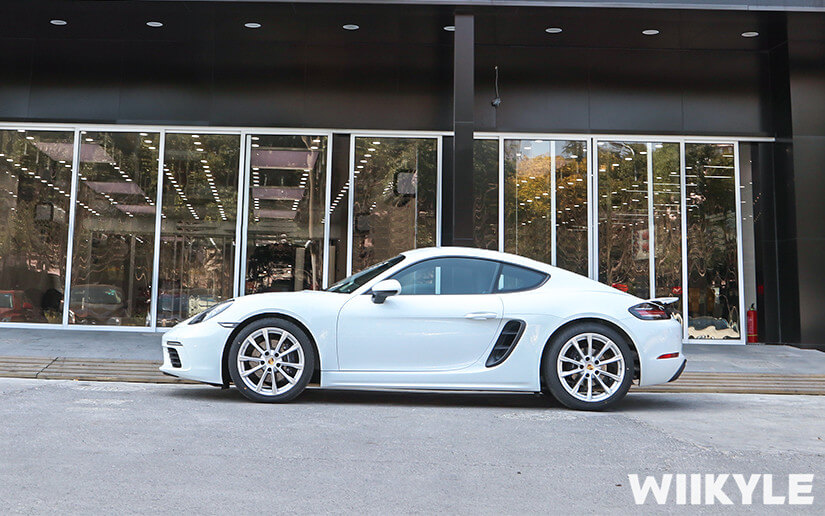 保時捷718施工WIIKYLE漆面保護膜效果展示圖（15）