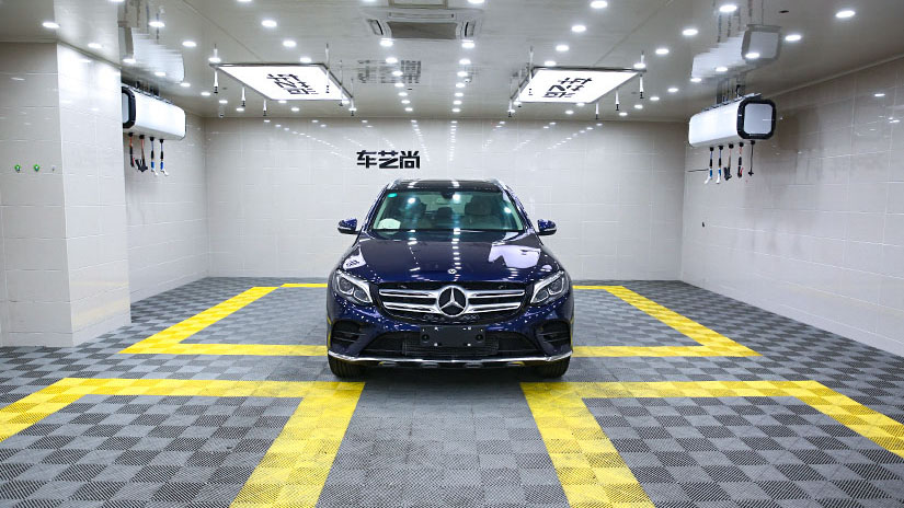 奔馳GLC260施工隱形車衣案例