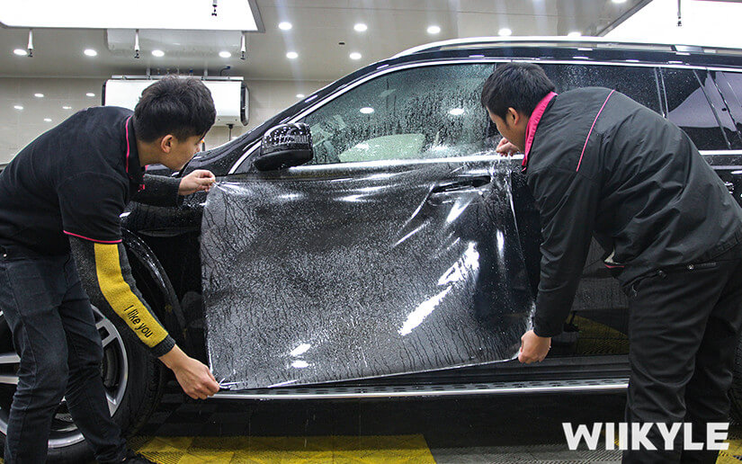 怎么樣讓奔馳GLS400的漆面增加光澤度（圖五）