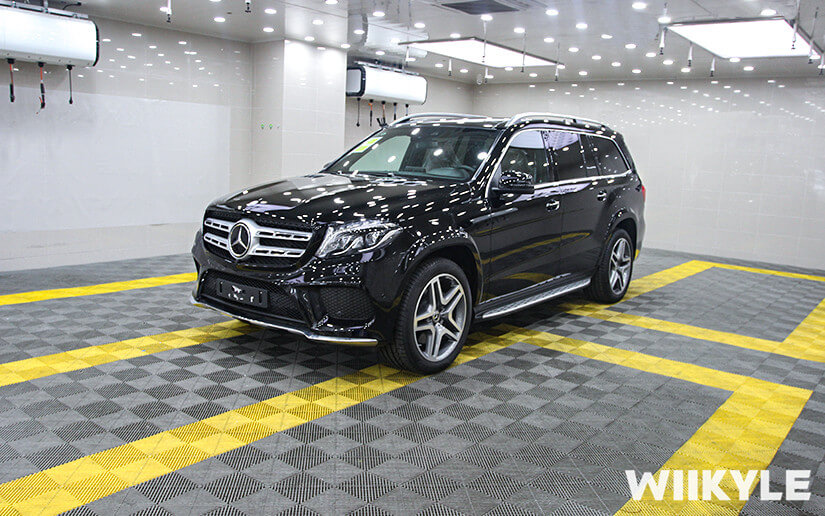 奔馳GLS400施工WIIKYLE隱形車衣效果圖（三）