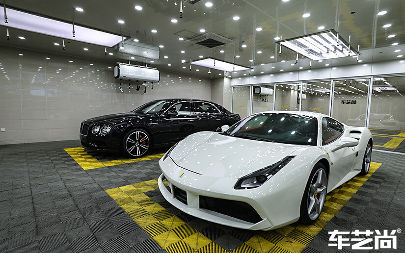 法拉利488貼威固膜效果圖（九）