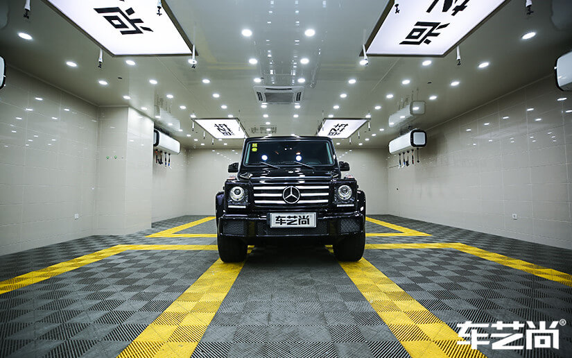 奔馳G級選擇施工威固漆面保護膜效果展示（圖四）
