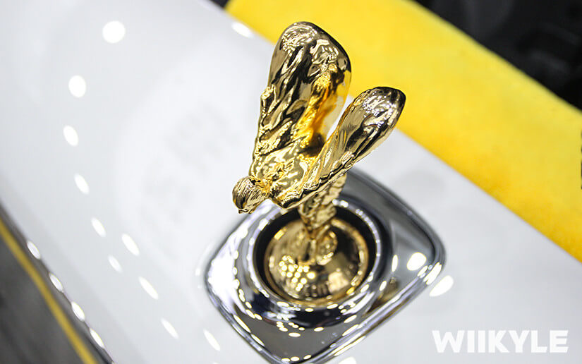 勞斯萊斯古思特在上海汽車貼膜店施工效果（圖一）