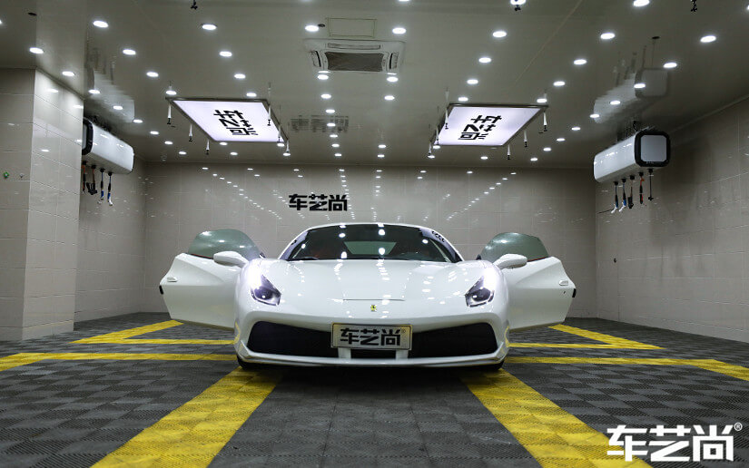 法拉利488貼威固膜效果圖（五）