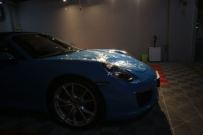 劣質車衣撕膜后（3）