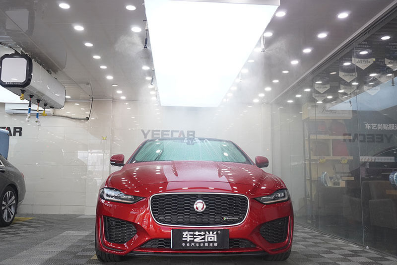 專業的施工車間是什么樣的（無塵噴淋）