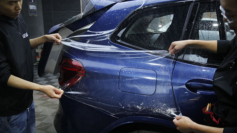 隱形車衣施工過程展示