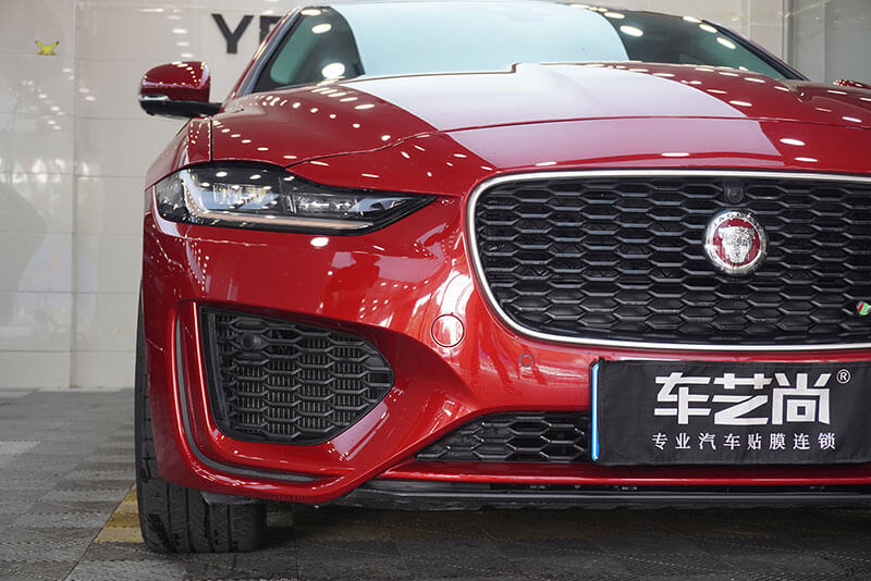 隱形車衣施工效果（正面圖）