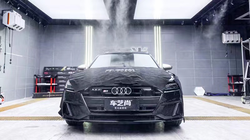 奧迪S7施工威固隔熱膜全車+天窗案例展示
