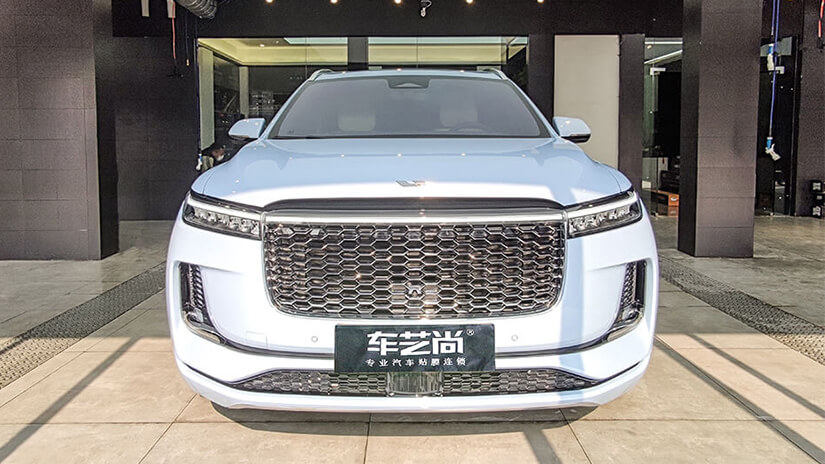 理想X01施工威固隔熱膜案例