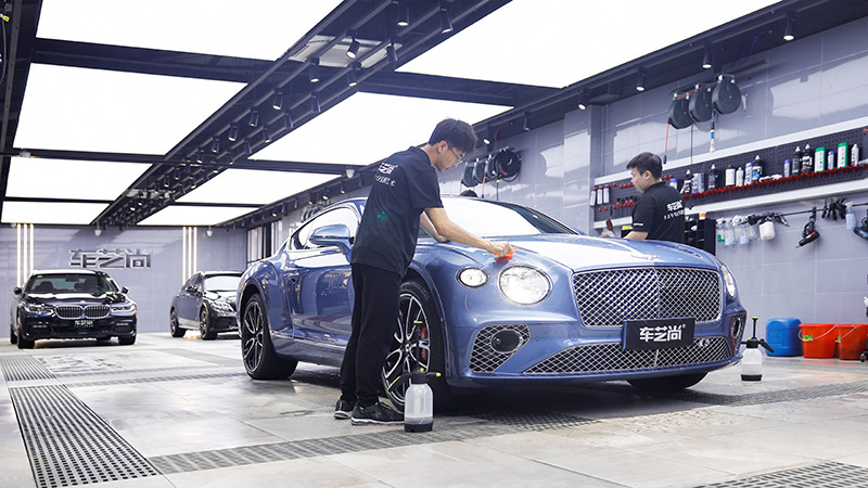 車衣里面有灰塵點怎么辦，只能撕了重新貼嗎？